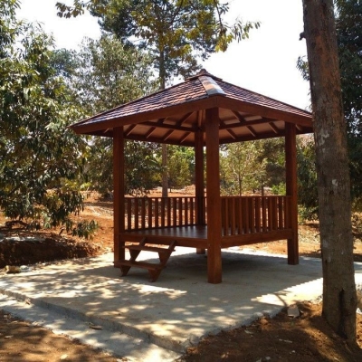 Gazebo Kayu Jati 2×2