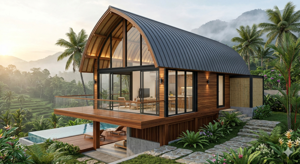 Rumah Lumbung Modern