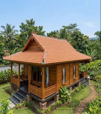 Rumah Kayu Knock-Down Minimalis: Solusi Hunian Estetik, Kokoh, dan Siap Pasang